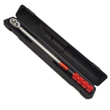 Imagem de JEUCLEL Chave de torque de 1/5.1 cm para manutenção de bicicletas, motocicletas e carros, chave de torque ajustável de 72 dentes de dupla direção (9-45.7 m.-lb./40-200 Nm) ferramenta de mecânico