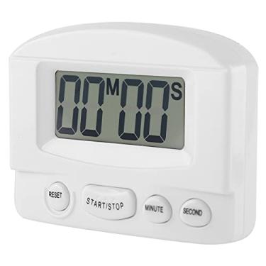 Imagem de Temporizador Lcd, Relógio Digital, Temporizador de Contagem Regressiva, Display Grande, Fixação Magnética Com Suporte, Ventilador de Cozinha e Forno de Micro-ondas (Temporizador