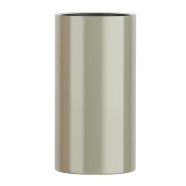 Imagem de Vaso Fibra De Vidro Vietnamita Vitrificado Cilindro Decorativo 70x36cm (Champagne)