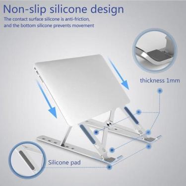 Imagem de Mesa Suporte De Notebook Leptop Para Cama E Sofa BRANCO - Online