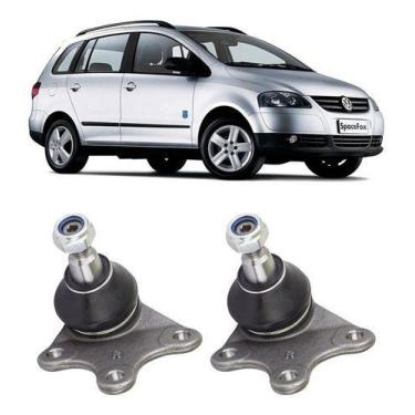 Imagem de 2 Pivo Da Suspensão Dianteira Spacefox 2006 2007 2008 2009 - QualyKits