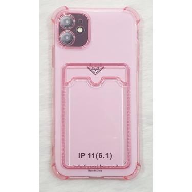 Imagem de Capinha Proteção de Camera e Porta Cartão Compativel com iPhone 11 6.1