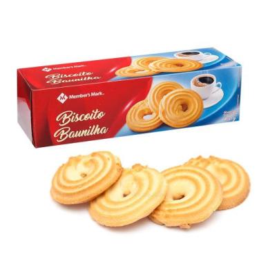 Imagem de Biscoito De Baunilha Alemã Merber's Pacote De Bolacha 400g  - Members 