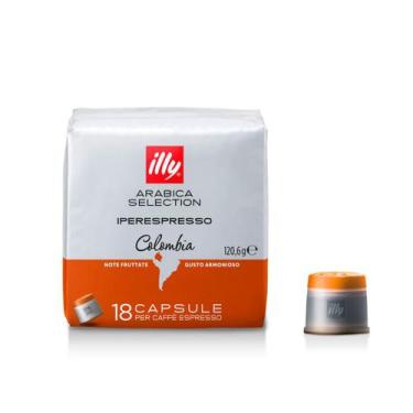 Imagem de Café Cápsula Iperespresso Arabica Selection Colômbia Illy 18 Unidades
