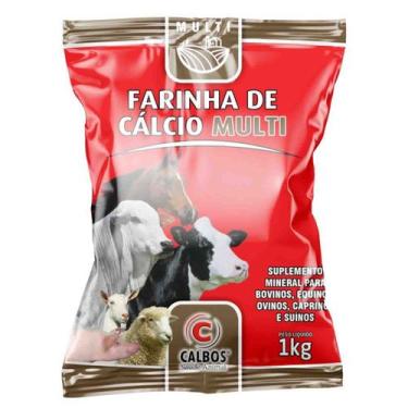 Imagem de Farinha de Calcio Multi Calbos Suplemento Mineral Pronto 1kg
