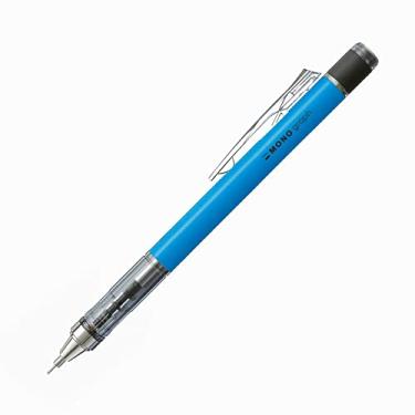Imagem de Tombow Lapiseira, monografia 0,5 mm, azul neon (DPA-134B)