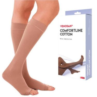 Imagem de Meia De Compressão 3/4 Venosan Sem Ziper Comfortline Cotton AD 20-30, 