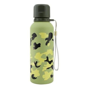 Imagem de Squeeze Camuflado P/ Academia Corrida Garrafa Exercito 750ml - Clink, 