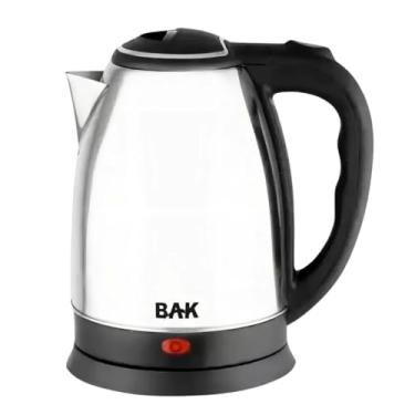 Imagem de Chaleira Elétrica Inox 1,8L Preta, 110V