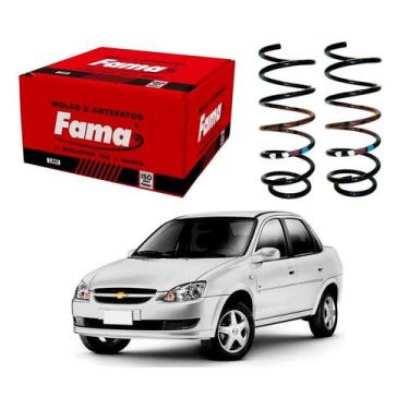 Imagem de Par Mola Dianteira Corsa Classic 1.0 Com Ar 2010 A 2016 - Fama