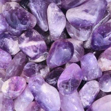 Imagem de Ametista Pedra Natural Cristal Rolado Cristal da Transformação - Aroma