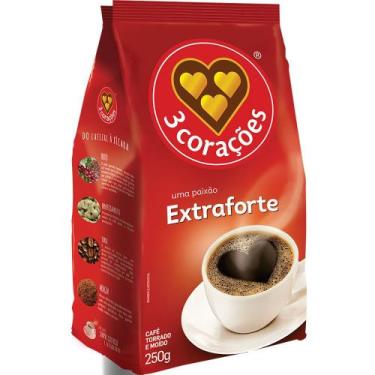 Imagem de Café Moído Extra Forte 3Corações 250g