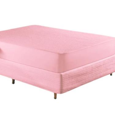 Imagem de Capa Colchão Casal Padrão Box Impermeável Matelado Elástico - Mava Enx