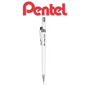 Imagem de Lapiseira Tecnica Pentel 0,9mm P-209 Sharp Branca
