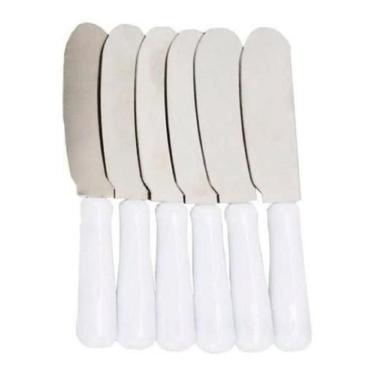 Imagem de Kit com 6 Espátulas para Manteiga, Patê, Requeijão, Geleias - Clink