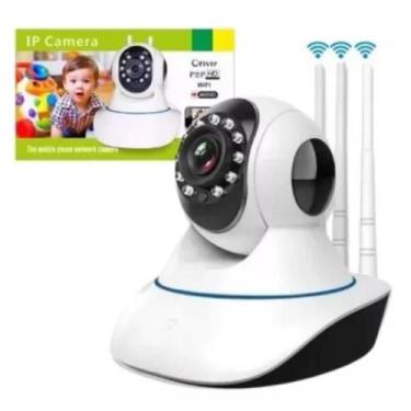 Imagem de Baba Eletrônica  Microfone Câmera Wifi Sem Fio Visão Noturna - Home Go