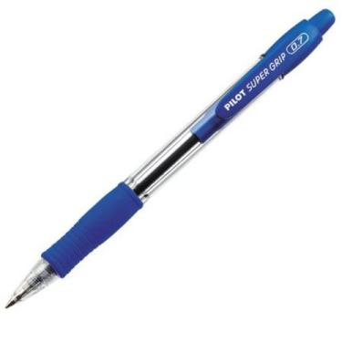 Imagem de Caneta Super Grip 0.7 Pilot Azul