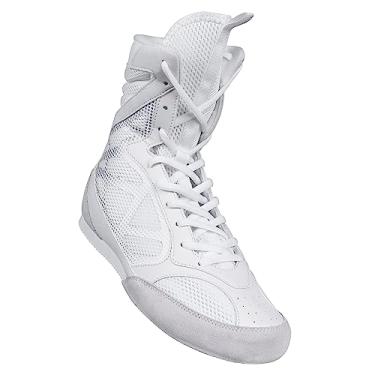 Imagem de CORE Tênis de Boxe Leve para Homens e Mulheres - Treinamento Com Alto Suporte - Botas de Alta Tração - Respirável Com Cadarço - Para Kickboxing