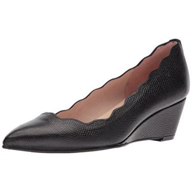 Imagem de French Sole FS/NY Plataforma feminina Terrazzo2, Preto, 10.5 Medium US