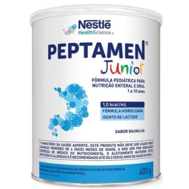 Imagem de Fórmula Infantil Nestlé Peptamen Junior Sabor Baunilha 400g  Alimento 