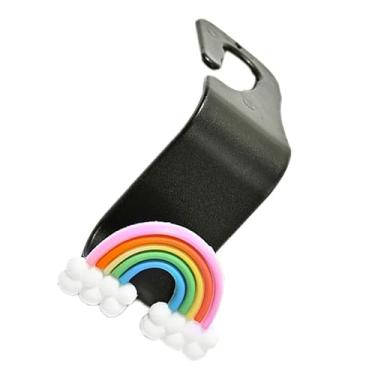 Imagem de Ganchos de Encosto de Cabeça de Carro, Design Bonito de Desenho Animado, Organizador Multifuncional de Banco Traseiro de Carro para Casacos, Guarda-chuvas, Sacolas de Compras,