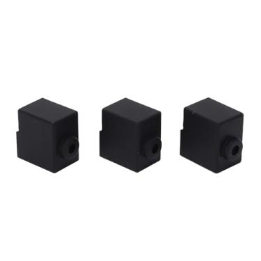 Imagem de Conjunto de Meias de Silicone Hotend de 3 Pacotes para Kobra 3 Capa de Silicone Preta Acessórios para Impressora 3D Compatível Com Impressora 3D Kobra 3 Kit de Meia de Silicone