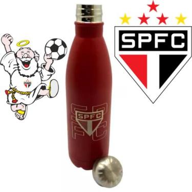 Imagem de Garrafa Esportiva de Aço Inox São Paulo 750ml Leve e Prática Barato - 