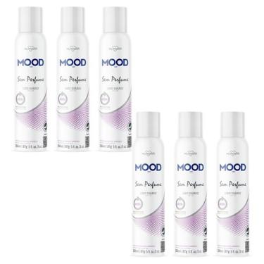 Imagem de Kit 6 Desodorante Sem Perfume Mood Care 150Ml - My Health