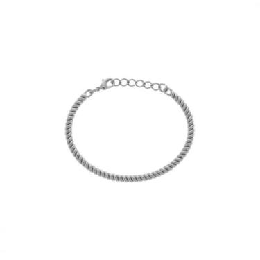 Imagem de Bracelete Minimalista Elegante Texturizado Corda  - GEMERSON BIJOUX, P