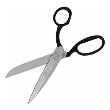 Imagem de Tesoura Forjada Tapeceiro Alfaiate 10" 254mm Corneta