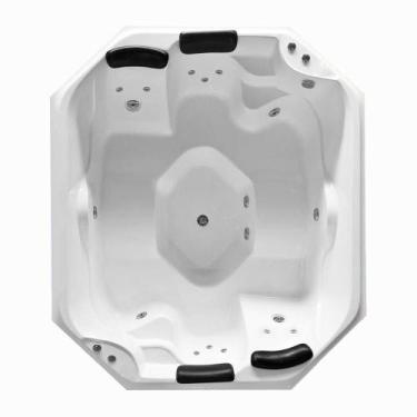 Imagem de Spa Quadrado Fortaleza COMPLETA com hidro em acrílico - Brasil Banheir