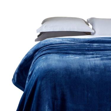 Imagem de Cobertor Lk 4s King 220 Cm X 240 Cm Azul