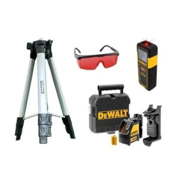 Imagem de Nível Laser Dewalt + Tripé + Trena + Óculos - Dw088k