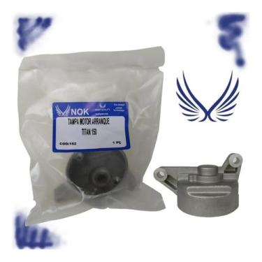 Imagem de Tampa Fundo Do Motor Partida Arranque Cg Titan Fan Bros 150 - Nqk