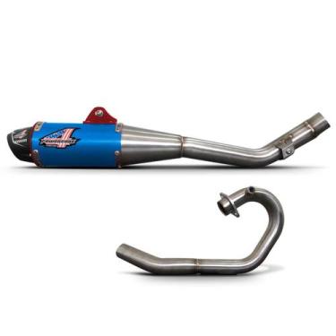 Imagem de Escapamento Escape Esportivo Moto Pro Tork Powercore 4 Xre 300, AZUL