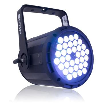 Imagem de Luminária de LED de canhão Leviton LC660-PB 60-Degree 3W WWA LED Pro Color com plugue 5-15, acabamento preto