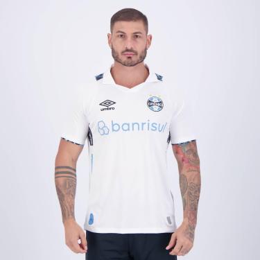 Imagem de Umbro Camisa Feminina Gremio Oficial nº 1 2024 Jogadora, Azul/Preto/Branco, P