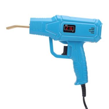 Imagem de Kit de Soldador de Plástico, Kit de Reparo de Pára-choque de Carro Incluído Grampeador Quente de Soldagem Com Fio de 120 W para Reparo de Pára-choque de Carro Com Display de