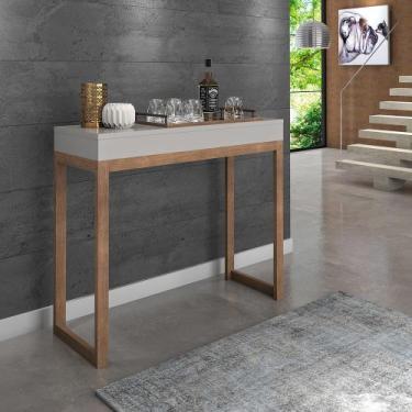 Imagem de Aparador Mesa Cantinho Do Café Hall De Entrada Planalto 90cm Decorativ