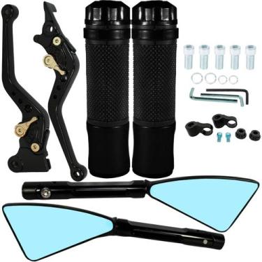 Imagem de Manete de freio embreagem esportivo a disco YBR125 XTZ125 YS Fazer Lan