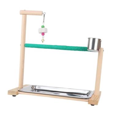 Imagem de WeiLaiKeQi Parrots Parrot Playground Play Play Stand Cage Acessory Bird Play Play Birds Mastigando brinquedos para acessórios CAGA CACATATEI