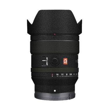 Imagem de Adesivo de película de vinil para lente de câmera para Sony FE 24 mm F1.4 GM protetor de corpo inteiro anti-arranhões decalque costa FE 1.4/24 GM 24 1.4 (preto fosco)