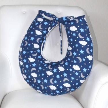 Imagem de Almofada Amamentação Estampada Com Ziper Em Toda Lateral Menino - Casp