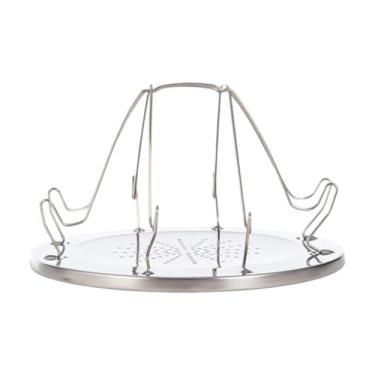 Imagem de oshhni Camping Toaster Rack Rack Pão portátil Cozinha de cozinha cozinha dobrável para 4 fatias Bread Stand for Restaurant Home caminhando