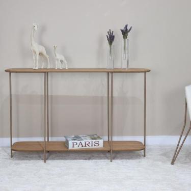 Imagem de Aparador 120cm Metal/Madeira Onix - Nacional Móveis