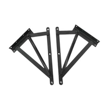 Imagem de Bothyi 1 par de dobradiças de caixa de cama sofá suporte dobradiças acessórios sofá cama móveis sofá cama dobradiças de elevador de armazenamento