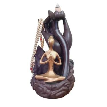 Imagem de Incensário Cascata Mão De Buda - Althea Arte Decor