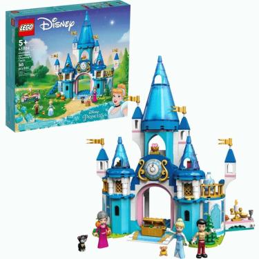 Imagem de Lego Disney Castelo da Cinderela e Príncipe 365 Peças 43206