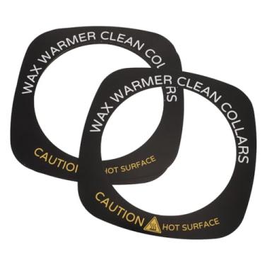 Imagem de 50 Unidades Anel Anti-incrustante Para Máquina De Cera Anel De Colares De Cera Mais Quente Colar De Pote De Cera Quente Coleiras De Pote De Cera Anel Quadrado Papel Depilação Suíte