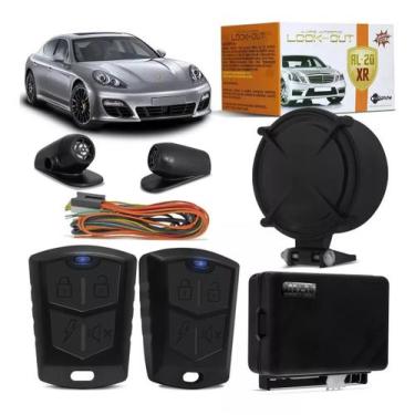 Imagem de Alarme Automotivo Universal Trava Porta e Sobe Vidros + 2 controles AL
